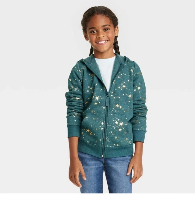 Cat and jack zip up hoodie sale